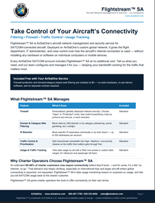 FlightStream SA Brochure